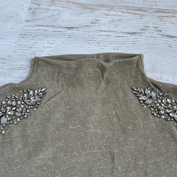 Express Jeweled Turtle Neck Sweater XS - Picture 5 of 6